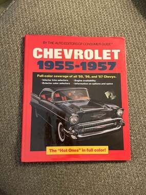 Chevrolet 1955-1957 Hardcover Book by Auto Editors of Consumer Guide